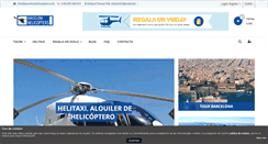 Desktop Screenshot of barcelonahelicopters.com